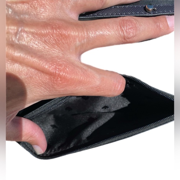 Kate Spade Staci Sailing Floral Small Flap Crossbody in Black Multi - Picture 12 of 16